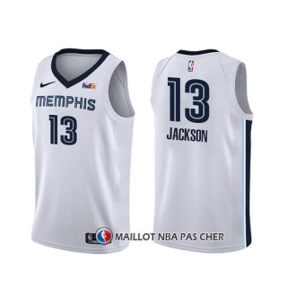 Maillot Memphis Grizzlies Jaren Jackson Association Blanc