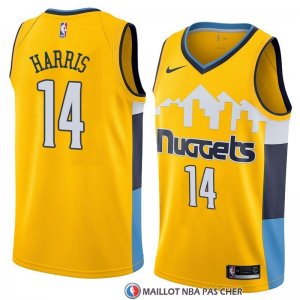 Maillot Denver Nuggets Gary Harris Statement 2018 Jaune