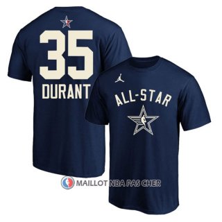 Maillot Manche Courte All Star 2024 Kevin Durant Bleu