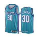 Maillot Charlotte Hornets Dell Curry NO 30 Classic 2023-24 Vert