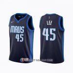 Maillot Dallas Mavericks Courtney Lee Earned 2020-21 Bleu