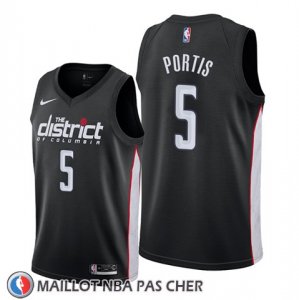 Maillot Washington Wizards Bobby Portis Ville Noir