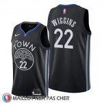 Maillot Golden State Warriors Andrew Wiggins Ville 2019-20 Noir