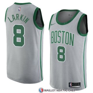 Maillot Boston Celtics Shane Larkin Ville 2018 Gris