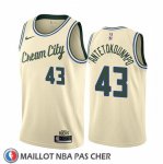 Maillot Milwaukee Bucks Thanasis Antetokounmpo Ville Crema