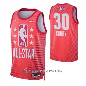 Maillot All Star 2022 Golden State Warriors Stephen Curry NO 30 Marron
