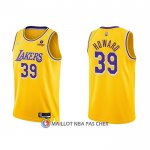 Maillot Los Angeles Lakers Dwight Howard NO 39 75th Anniversary 2021-22 Jaune