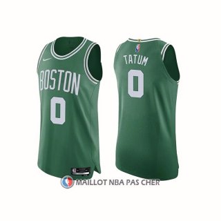 Maillot Boston Celtics Jayson Tatum NO 0 Icon Authentique Vert