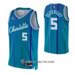 Maillot Charlotte Hornets James Bouknight NO 5 Ville 2021-22 Bleu