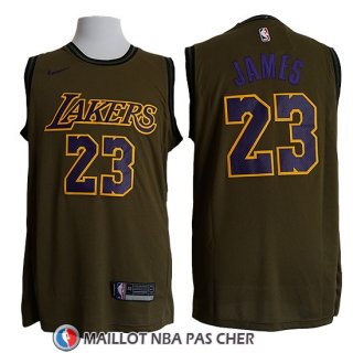 Maillot Lakers Lebron James 23 Nike Vert