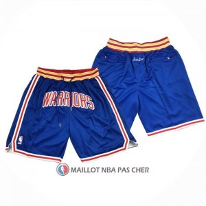 Short Golden State Warriors 75th Just Don Bleu