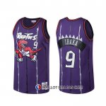 Maillot Tornto Raptors Serge Ibaka Hardwood Classics Volet