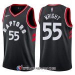 Maillot Tornto Raptors Delon Wright Statement 55 2017-18 Noir