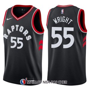 Maillot Tornto Raptors Delon Wright Statement 55 2017-18 Noir
