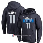 Veste a Capuche Dallas Mavericks Kyrie Irving Statement Bleu