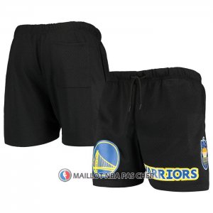 Short Golden State Warriors Pro Standard Mesh Capsule Noir