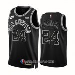 Maillot San Antonio Spurs Devin Vassell NO 24 Classic 2022-23 Noir