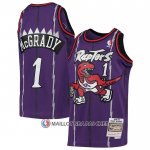 Maillot Enfant Tornto Raptors Tracy McGrady NO 1 Mitchell & Ness 1998-99 Volet