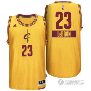 Maillot James Cleveland Cavaliers #23 Orange