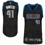 Maillot Nowitzki Crazy Light Leopard #41