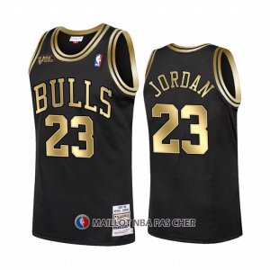 Maillot Chicago Bulls Michael Jordan 1998 NBA Fianls Retro Noir