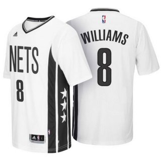 Maillot Manche Courte Nets Williams 8 Gris