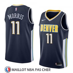 Maillot Denver Nuggets Monte Morris No 11 Icon 2018 Bleu