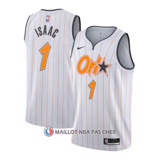 Maillot Orlando Magic Jonathan Isaac Ville 2020-21 Blanc