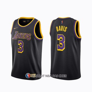 Maillot Los Angeles Lakers Anthony Davis Earned 2020-21 Noir