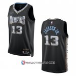 Maillot Memphis Grizzlies Jaren Jackson JR. NO 13 Ville 2022-23 Noir