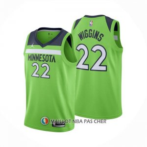 Maillot Minnesota Timberwolves Andrew Wiggins NO 22 Statement 2020-21 Vert