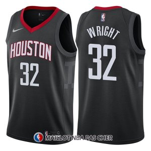 Maillot Houston Rockets Brandan Wright Statement 32 2017-18 Noir