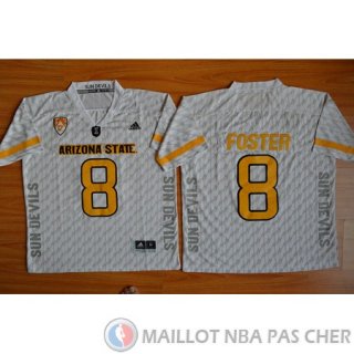 Maillot NCAA D.J. Foster Blanc