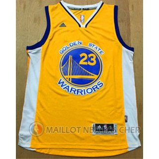 Maillot NBA Green Golden State Warriors Jaune