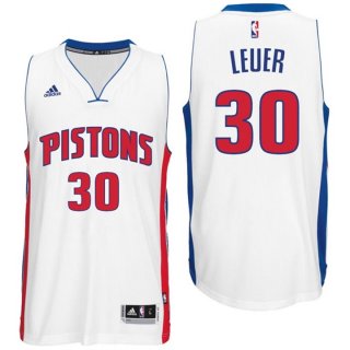 Maillot Pistons Leuer 30 Blanc