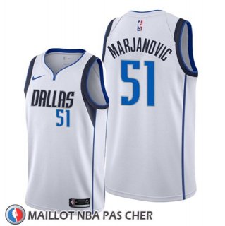 Maillot Dallas Mavericks Boban Marjanovic Association Blanc