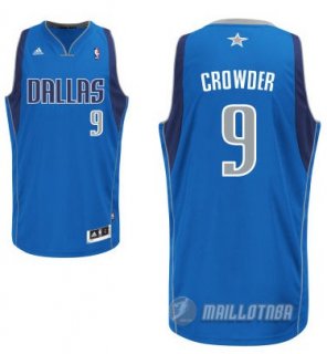 Maillot Bleu Crowder Dallas Mavericks Revolution 30