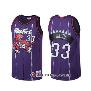 Maillot Tornto Raptors Marc Gasol Hardwood Classics Volet