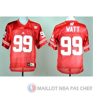 Maillot NCAA J.J Watt Rouge