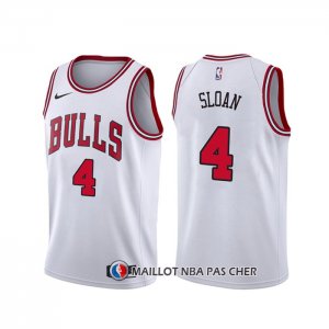 Maillot Chicago Bulls Jerry Sloan Association Blanc