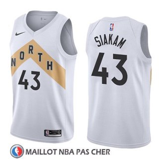 Maillot Toronto Raptors Pascal Siakam Ciudad 2018 Blanc