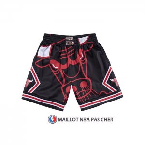 Short Chicago Bulls Mitchell & Ness Big Face Noir