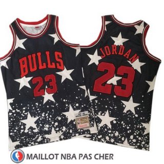 Maillot Bulls Michael Jordan Hardwood 23 Retro 1997-98 Noir