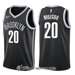 Maillot Brooklyn Nets Timofey Mozgov Icon 20 2017-18 Noir