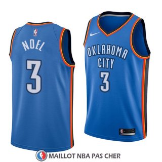 Maillot Oklahoma City Thunder Nerlens Noel 3 Icon 2017-18 Bleu