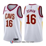 Maillot Cleveland Cavaliers Cedi Osman Association 16 2017-18 Blanc