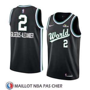 Maillot 2019 Rising Star Shai Gilgeous Alexander World Noir