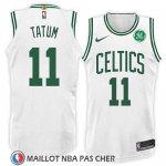 Maillot Boston Celtics Jayson Tatum No 11 Association 2018 Blanc