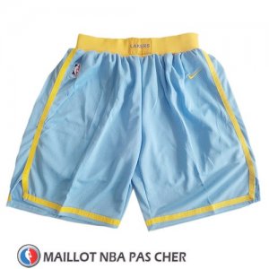Short Los Angeles Lakers Classic 2017-18 Bleu
