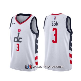 Maillot Washington Wizards Bradley Beal Ville 2019-20 Blanc